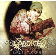 Front View : Aborted - GOREMAGGEDON (TRANSPARENT RED VINYL) (LP) - Listenable Records / 1084610LIR
