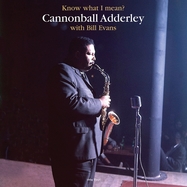Front View :  Cannonball Adderley & Bill Evans - KNOW WHAT I MEAN? (LP) - No Frills / CATLP211