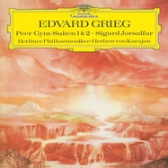 Front View : Karajan/Berliner Philharmoniker / Edvard Grieg - GRIEG: PEER GYNT SUITEN 1 & 2,SIGURD JORSALFAR (LP) - Deutsche Grammophon / 4837265