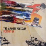 Front View : The Japanese Popstars - DESTROY EP (RED VINYL) - Virgin / VST2014