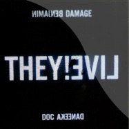 Front View : Benjamin Damage & Doc Daneeka - THEY LIVE (2X12 LP CLEAR VINYL) - 50 Weapons LP 005