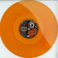 Front View : Heist - FORGIVE OR FORGET (CLEAR ORANGE VINYL) - Drum Orange  / drumorange020