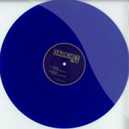 Front View : Gabeen / Static Sense - DARKNET 07 (BLUE COLOURED VINYL) - Darknet / DARKNET007