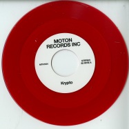 Front View : Moton Records Inc - KRYPTO/ EXOTIQ (RED COLOURED 7 INCH) - Moton Records Inc / MTN7001