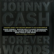Front View : Johnny Cash - FOREVER WORDS (2X12 LP + MP3) - Sony Music / 88985446761
