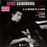 Front View : Serge Gainsbourg - A LA MAISON DE LA RADIO (PINK 180G LP + MP3) - Diggers Factory / DFINA12B