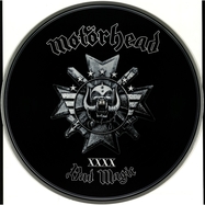 Front View : Motrhead - BAD MAGIC (LIMITED EDITION) (LP) PICTURE DISC-SILVER EDITION - Silver Lining / 9029698609