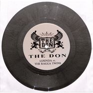 Front View : Lusinda & The Ragga Twins - THE DON (7 INCH, MARBLED VINYL) - Hustler / HUST001