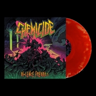 Front View : Chemicide - VIOLENCE PREVAILS (RED MARBLED VINYL) - Listenable Records / 2984804LIR