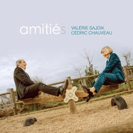 Front View : Valerie Sajdik / Cedric Chauveau - AMITIES (LP) - Fledermaus Records / 27939