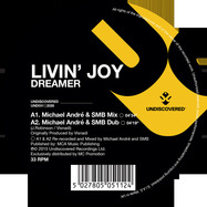 Front View : Livin� Joy - DREAMER - Undiscovered / UND051