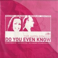 Front View : Rachel Clau & Nicolas Vautier - DO YOU EVEN KNOWN - Jaffa Music / jm04