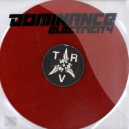 Front View : TRV - RECHNICAL REMOTE VIEWING (RED VINYL) - Dominance Rec / DR022-008