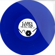 Front View : Cabin Fever - CABIN FEVER TRAX VOL. 2 (BLUE COLOURED VINYL) - Rekids / rkds003