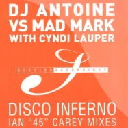 Front View : DJ Antoine vs. Mad Mark With Cyndi Lauper - DISCO INFERNO (IAN CAREY MIXES) - Session Recordings / Sesssp003