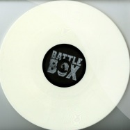 Front View : ROBERT DEL NAJA - BATTLE BOX 001 (180 G WHITE COLOURED VINYL,HAND-STAMPED) - Vinyl Factory / BATTLEBOX001