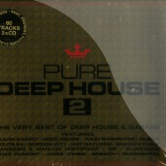 Front View : Various Artists - PURE DEEP HOUSE 2 (3CD) - New State Music / new9151cd