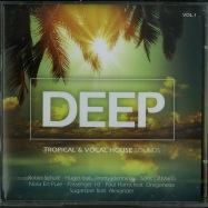 Front View : Various Artists - DEEP VOL.1 - TROPICAL & VOCAL HOUSE SOUNDS (2XCD) - Pink Revolver / 26421452
