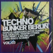 Front View : Various Artists - TECHNO BUNKER BERLIN VOL.3 (2XCD) - Pink Revolver / 26422222