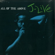 Front View : J-Live - ALL OF THE ABOVE (BLUE 2LP) - Mortier Music / CDE0001