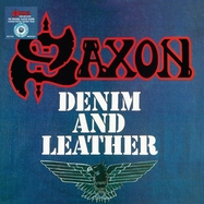 Front View : Saxon - DENIM AND LEATHER (LP) (LTD. SWIRL VINYL) - BMG RIGHTS MANAGEMENT / 405053834795