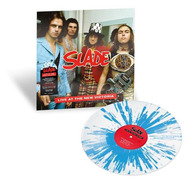 Front View : Slade - LIVE AT THE NEW VICTORIA (Clear with Blue Splatter 2LP) - BMG Rights Management / 405053894884