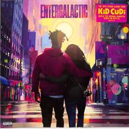 Front View : Kid Cudi - ENTERGALACTIC (ORANGE VINYL) (LP) - Republic / 060244852020