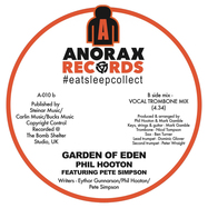 Front View : Phil Hooton Ft Pete Simpson - GARDEN OF EDEN (7 INCH) - Anorax Records / A010