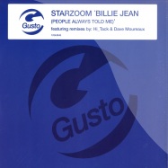 Front View : Starzoom - BILLIE JEAN / DAVE MOUREAUX REMIX - Gusto / 12GUS45