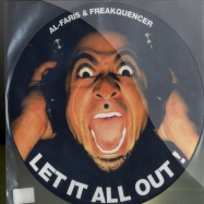 Front View : Al-Faris & Freakquencer - LET IT ALL OUT (SHOUT) (12INCH PIC DISC) - Bootcamp Silver / BCS1002