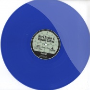 Front View : Mark Broom & Mihalis Safras - STONE EP (BLUE VINYL) - Material Series / Material007
