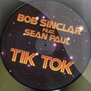 Front View : Bob Sinclar feat. Sean Paul - TIK TOK (PIC DISC) - D-Vision / DV730
