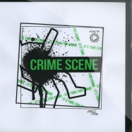 Front View : Crime Scene - ITS TIME FOR CRIME (VINYL ONLY / GREEN MARBELD VINYL) - Acidicted / Acidicted_0.3
