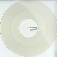 Front View : Unknown Artist - UNBALANCE 3 (CLEAR VINYL) - Unbalance / Unbalance003