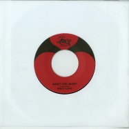 Front View : Matt Love - WHAT YOU WANT (7 INCH) - Muj/Love Records / muj/love001