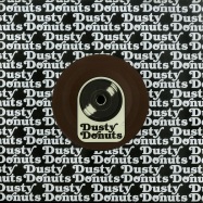 Front View : Naughty NMX & Jim Sharp - NO LOVE IN THE CITY / TOO MUCH HUSTLE (7 INCH) - Dusty Donuts / DD009JIM