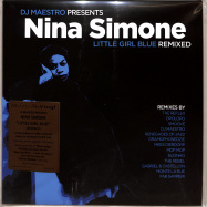 Front View : Nina Simone / DJ Maestro - LITTLE GIRL BLUE REMIXED (LTD PINK 180G 2LP) - Music On Vinyl / MOVLP1571