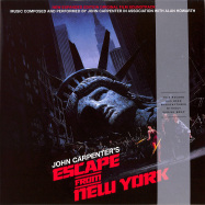 Front View : John Carpenter - ESCAPE FROM NEW YORK O.S.T. (LP) - Silva Screen / SILLP1493