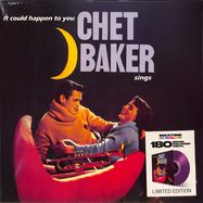 Front View : Chet Baker - IT COULD HAPPEN TO YOU (LTD PURPLE 180G LP) - Waxtime In Color / 012950653