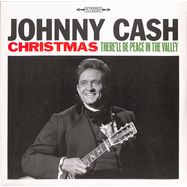 Front View : Johnny Cash - CHRISTMAS: THERE LL BE PEACE IN THE VALLEY (LP) - SONY MUSIC / 88985361961