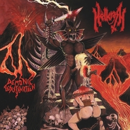 Front View : Hellcrash - DEMONIC ASSASSINATIN (BLACK VINYL) (LP) - Dying Victims / 1045346DYV
