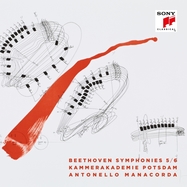 Front View : Antonello Manacorda / Kammerakademie Potsdam - BEETHOVEN: SINFONIEN NR. 5 & 6 (CD) - Sony Classical / 19658791822