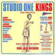 Front View : Various Artists - STUDIO ONE KINGS (YELLOW 2LP) - Soul Jazz / 05253451