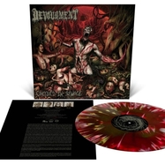 Front View : Devourment - CONCEIVED IN SEWAGE (GREEN, RED&WHITE TRI-COLOR MER (LP) (SPLATTER)) - Relapse Records / 781676514816