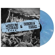 Front View : Wisdom In Chains / Evergreen Terrace - SPLIT (LTD BLUE LP) - Dead Serious Recordings / 00171303