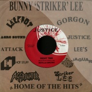 Front View : Neville Brown / John Wayne - RIGHT TIME / BOOGIE DOWN (7 INCH) - Justice / agg07