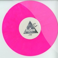 Front View : Ruf Dug - PORN WAX 6 (LIMITED HAND-STAMPED HAND-NUMBERED MARBLED PINK VINYL 10INCH) - Porn Wax / PW 6