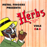 Front View : Metal Fingers aka MF Doom - SPECIAL HERBS VOL. 5 & 6 (2X12 LP- REPRESS) - Metalface / MFR206