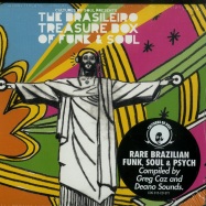 Front View : Various Artists - BRASILEIRO TREASURE BOX OF FUNK & SOUL (CD) - Cultures Of Soul / cos015cd