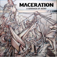 Front View : Maceration - A SERENADE OF AGONY (LP) (- GOLD/BLACK -) - Target Records / 1186951